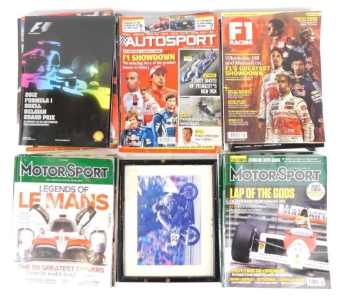 Appraisal: F and other magazines Motor Sport official programme of London