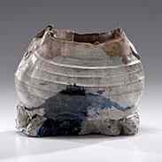 Appraisal: Peter Voulkos - USA Bucket - Stoneware ht wd in