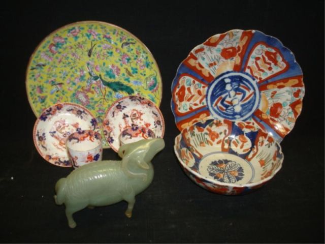 Appraisal: Assorted Asian porcelain and objects as is Some have been