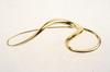 Appraisal: SCARF PIN - One K yellow gold contemporary scarf pin