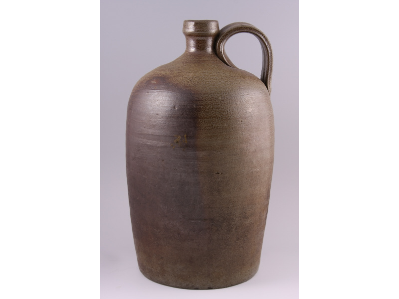 Appraisal: NC Pottery J D Craven Two-Gallon Jug salt glaze one