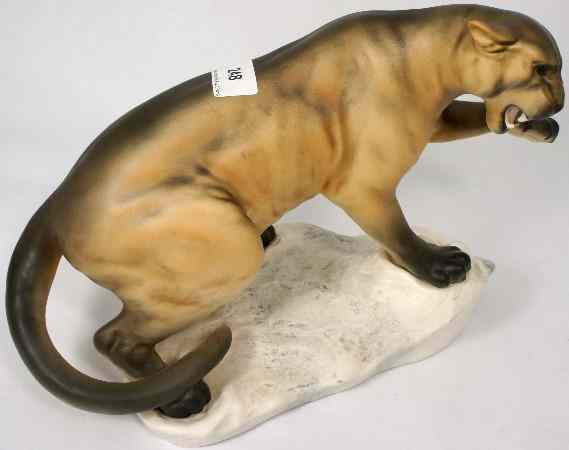 Appraisal: Beswick Puma on a Rock Matt