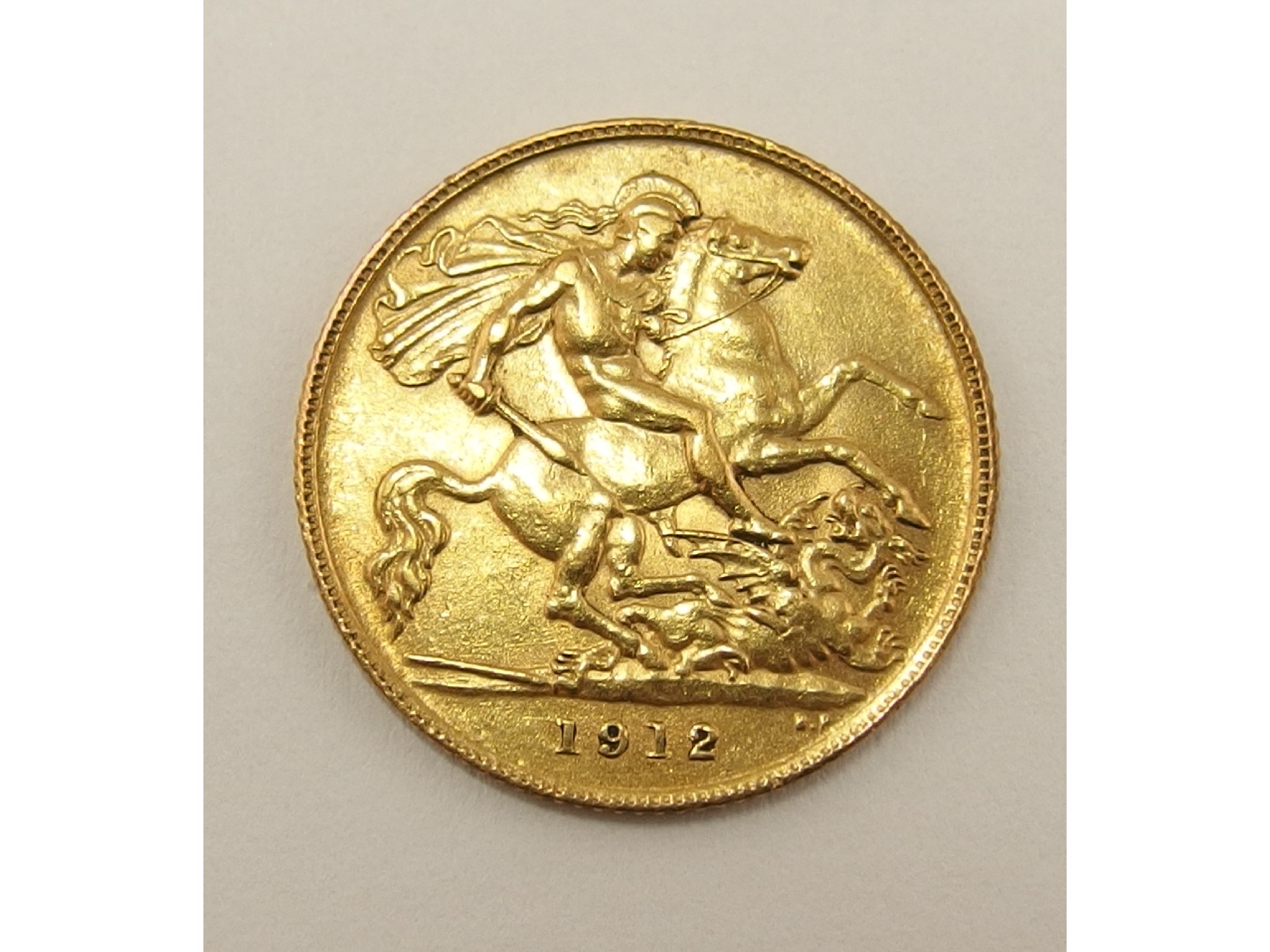 Appraisal: A gold half sovereign