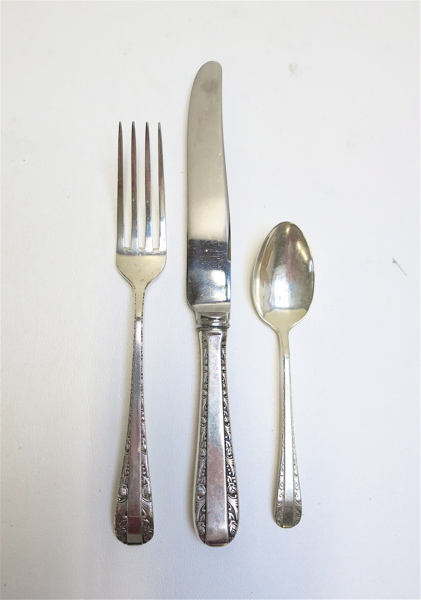 Appraisal: BIRKS STERLING SILVER FLATWARE SET in the Rose Bower pattern