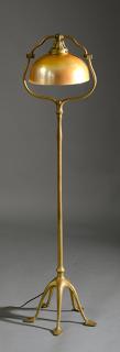 Appraisal: Tiffany Studios Floor Lamp Good Tiffany Studios floor lamp harp