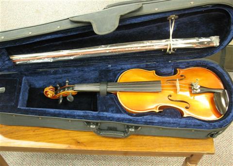 Appraisal: GLAESEL VIOLIN WITH BOW in case Provenance Gordon Keller Music