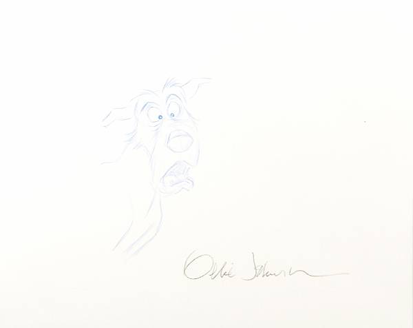 Appraisal: A Walt Disney rough drawing from The Fox and the