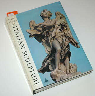 Appraisal: ITALIAN SCULPTURE HARD COVER WITH DUST JACKET