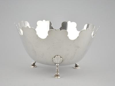 Appraisal: A Tiffany Co Sterling Silver Centerpiece Bowl With the slightly