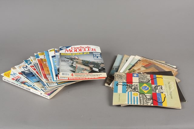 Appraisal: Lot of approximately magazines Fine Scale Modeler Vickers and Dispatch