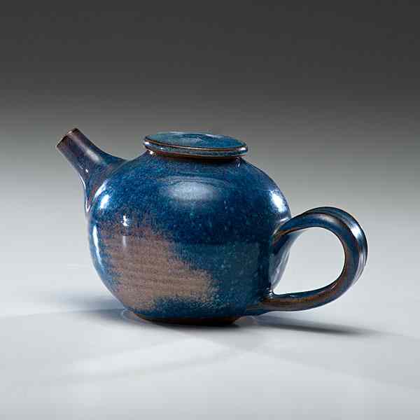 Appraisal: Janice Tchalenko England Teapot Ceramic ht wd dp in Shown