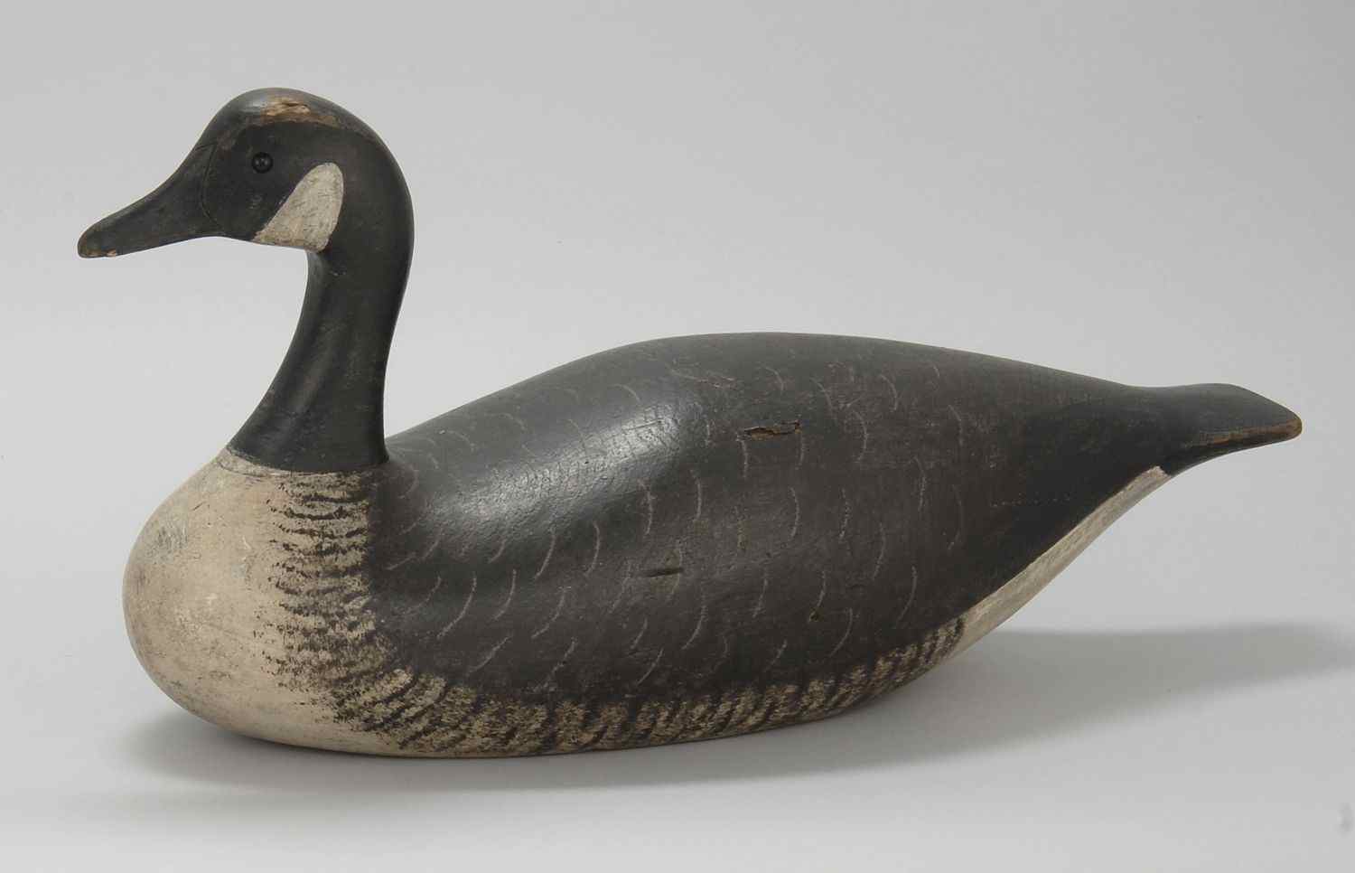 Appraisal: CANADA GOOSE DECOYBy Joe Lincoln of Accord Massachusetts Glass eyes