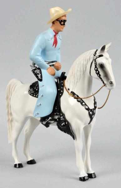 Appraisal: Hartland Lone Ranger Large Horse Rider Description Complete set includes