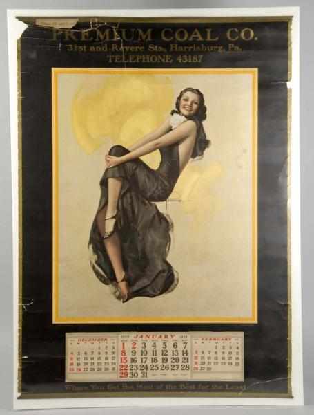 Appraisal: Rolf Armstrong Premium Coal Co Calendar Description A number of