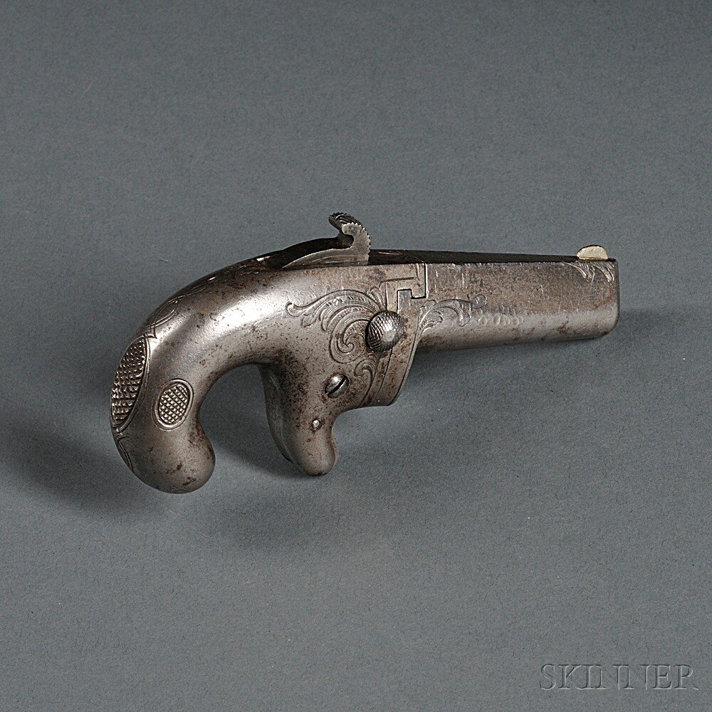 Appraisal: National Arms Company Deringer Pistol c s serial number steel