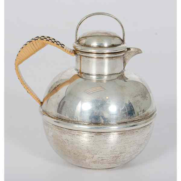 Appraisal: Modern Sterling Teapot American A Tuttle Silver Co sterling silver