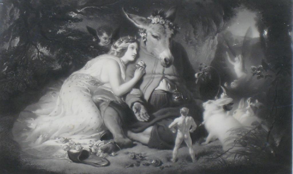 Appraisal: SIR EDWIN LANDSEER PRA - A Midsummer Night's Dream engraving