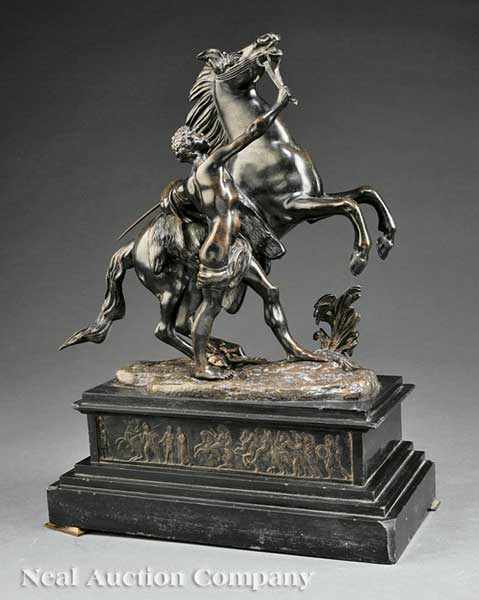 Appraisal: A French Bronze of The Horse Tamer late th early