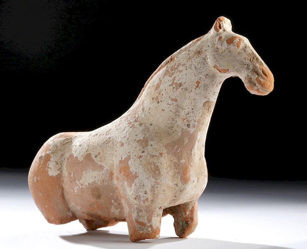 Appraisal: Chinese Tang Terracotta Horse East Asia China Tang Dynasty ca