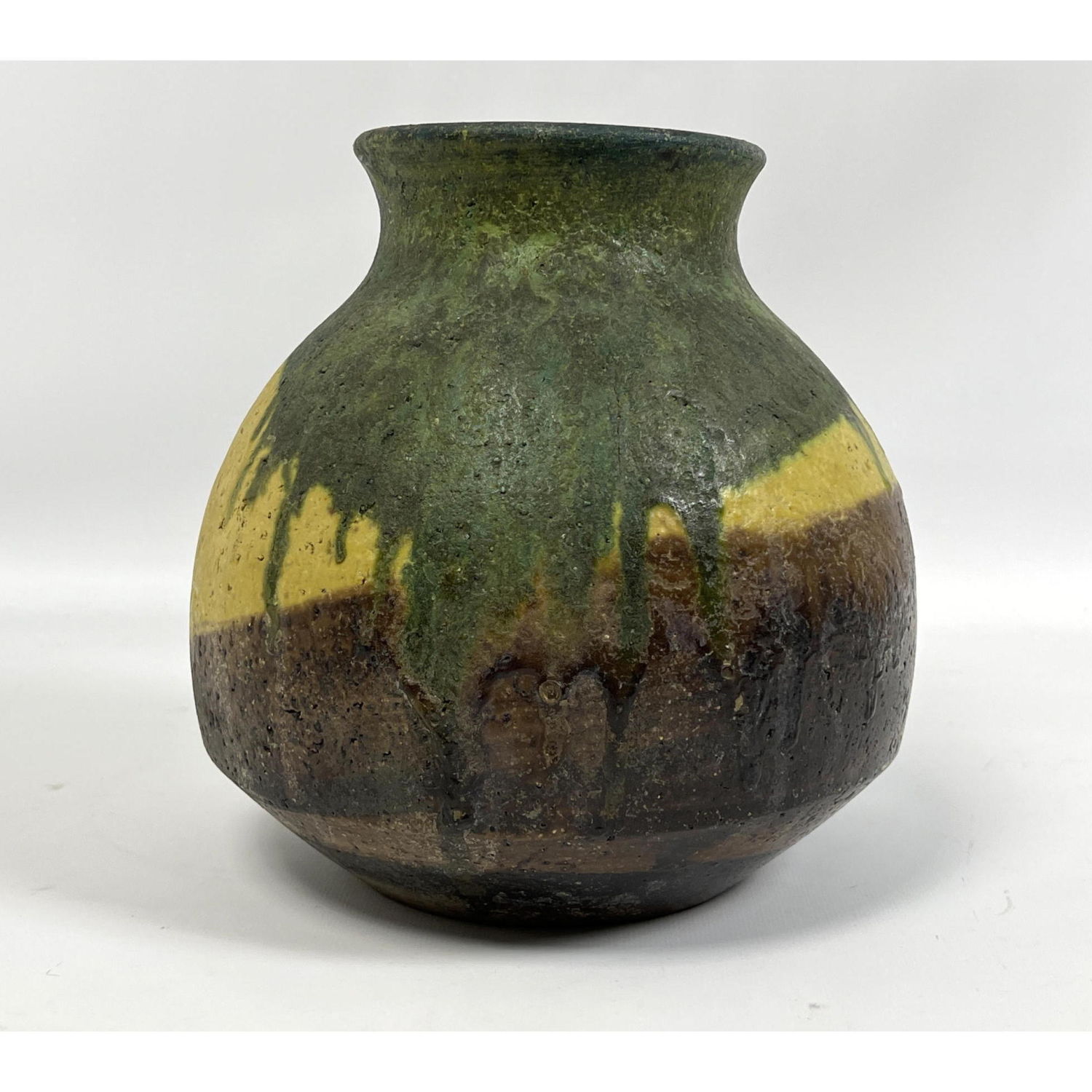 Appraisal: MARCELLO FANTONI for RAYMOR Italian Art Pottery Vase Green drip