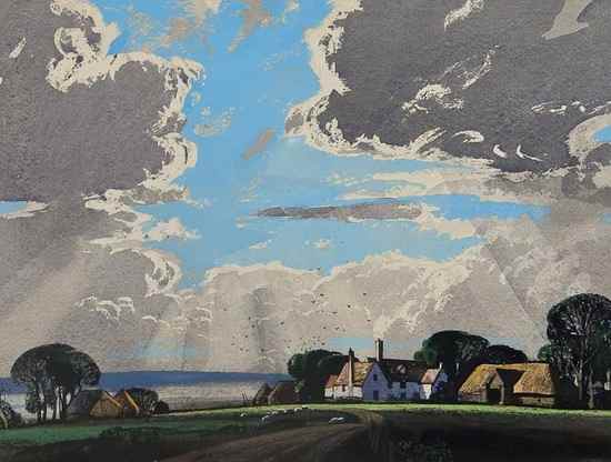 Appraisal: Rowland Hilder OBE PRI - Silver Linings watercolour x cm