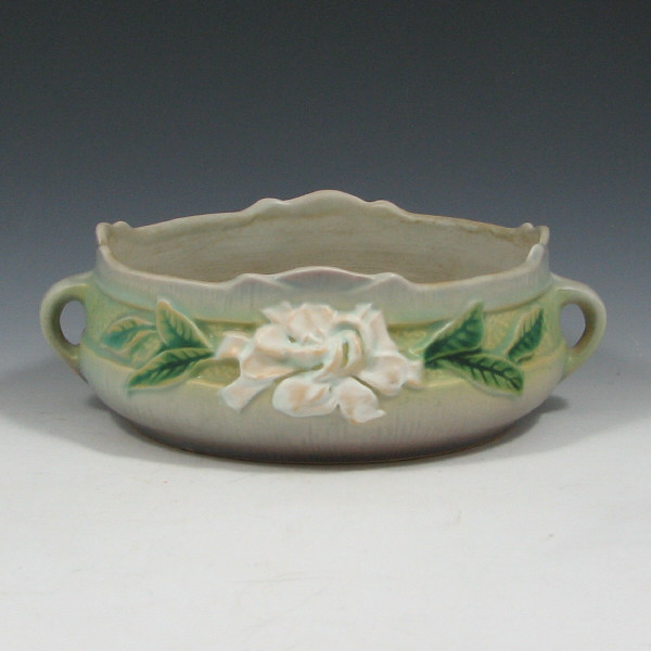 Appraisal: Roseville Gardenia - Bowl - Mint Roseville Gardenia low bowl