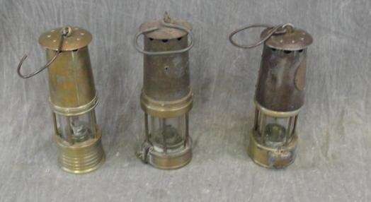 Appraisal: Brass Oil Lamps From a prominent NJ estate stored for