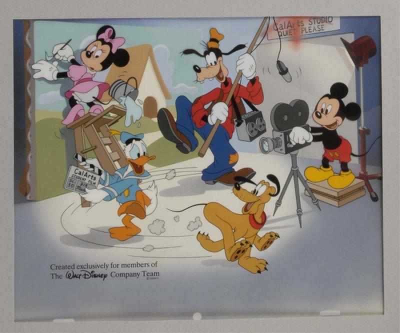 Appraisal: Contemporary Walt Disney Serigraph Cel Description Recent cel produced in