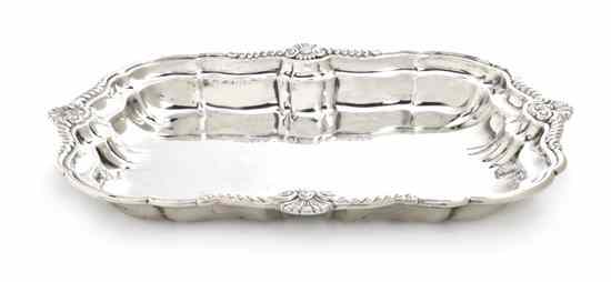 Appraisal: An American Sterling Silver Serving Bowl International of rounded rectangular