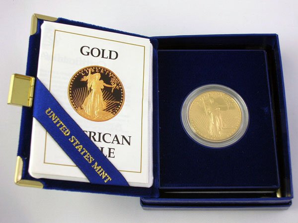 Appraisal: proof one ounce gold American eagle