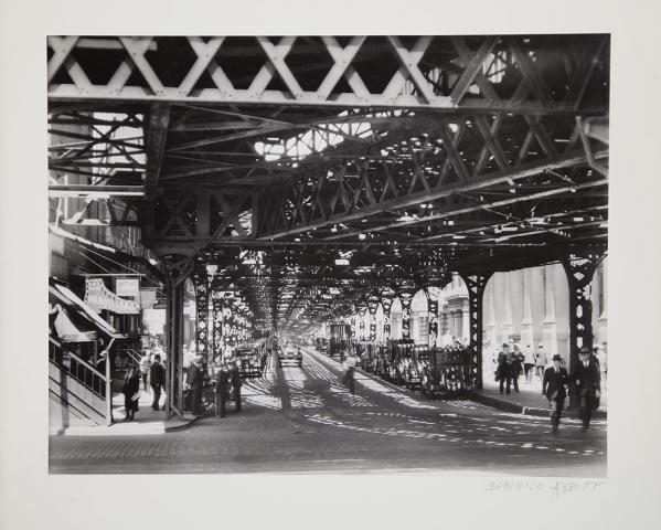 Appraisal: ABBOTT BERENICE - Under the El at the Battery New