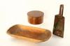 Appraisal: TREENWARE LOT - Three piece lot of th C treenware