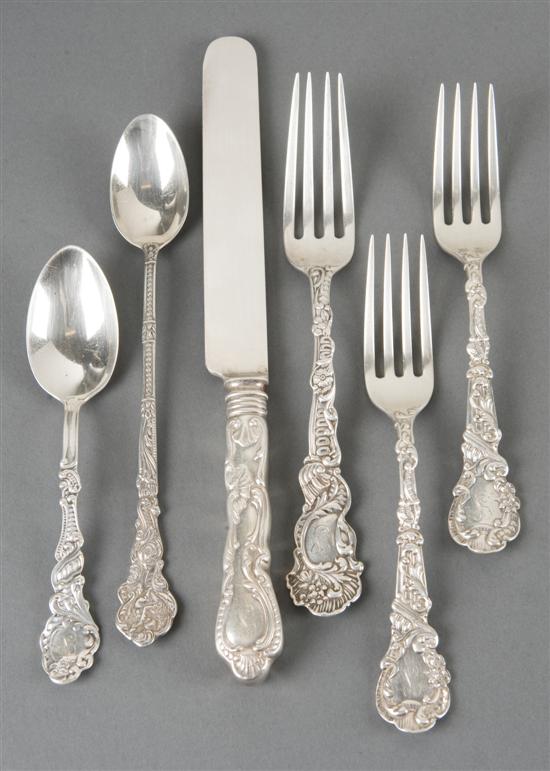 Appraisal: Group of Gorham sterling flatware in the Marie Antoinette pattern