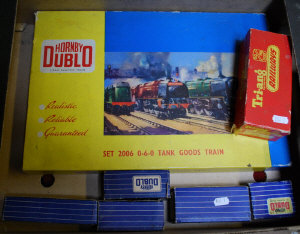 Appraisal: Hornby Dublo Set - - tank goods train in original