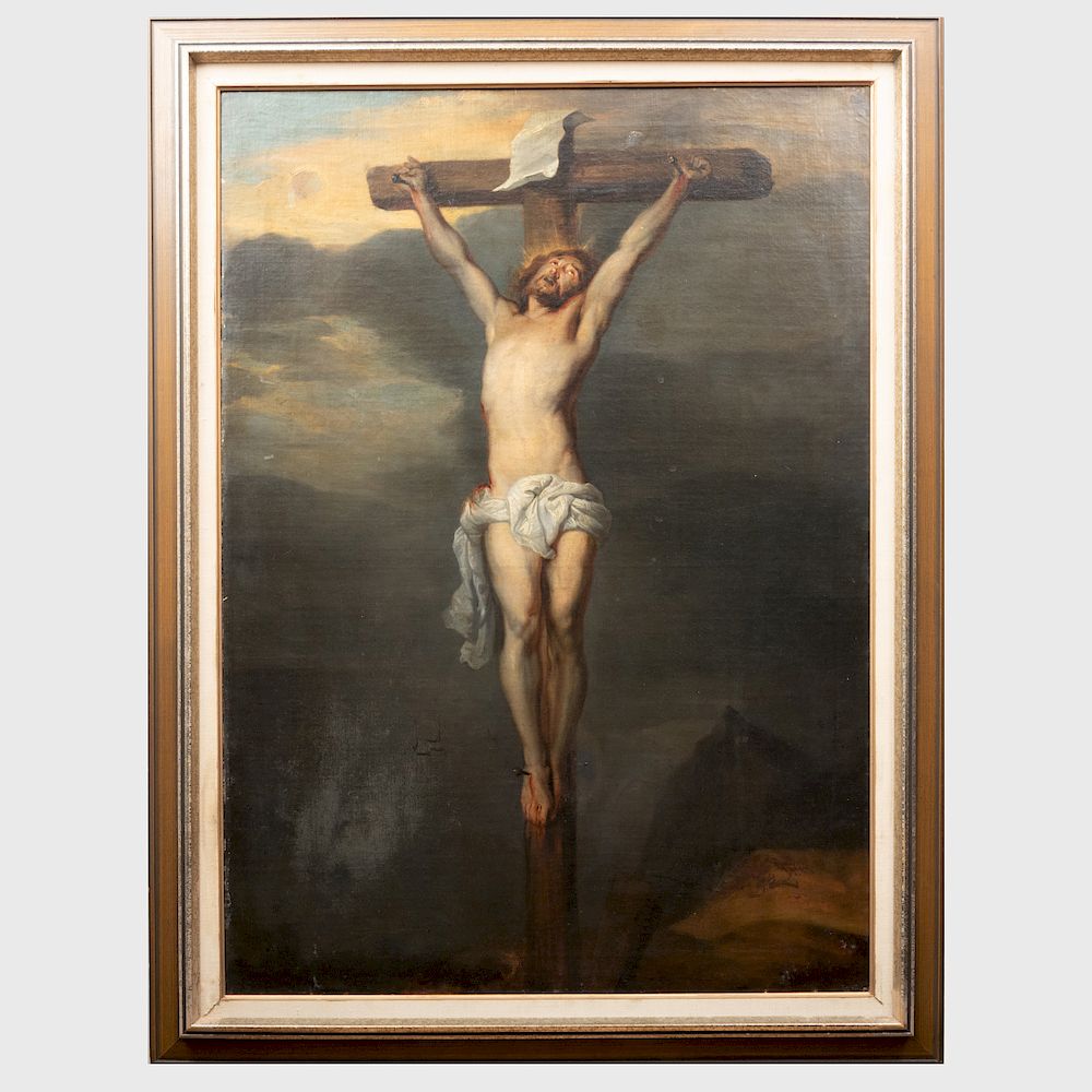 Appraisal: After Anthony Van Dyck - Christ on the Cross After