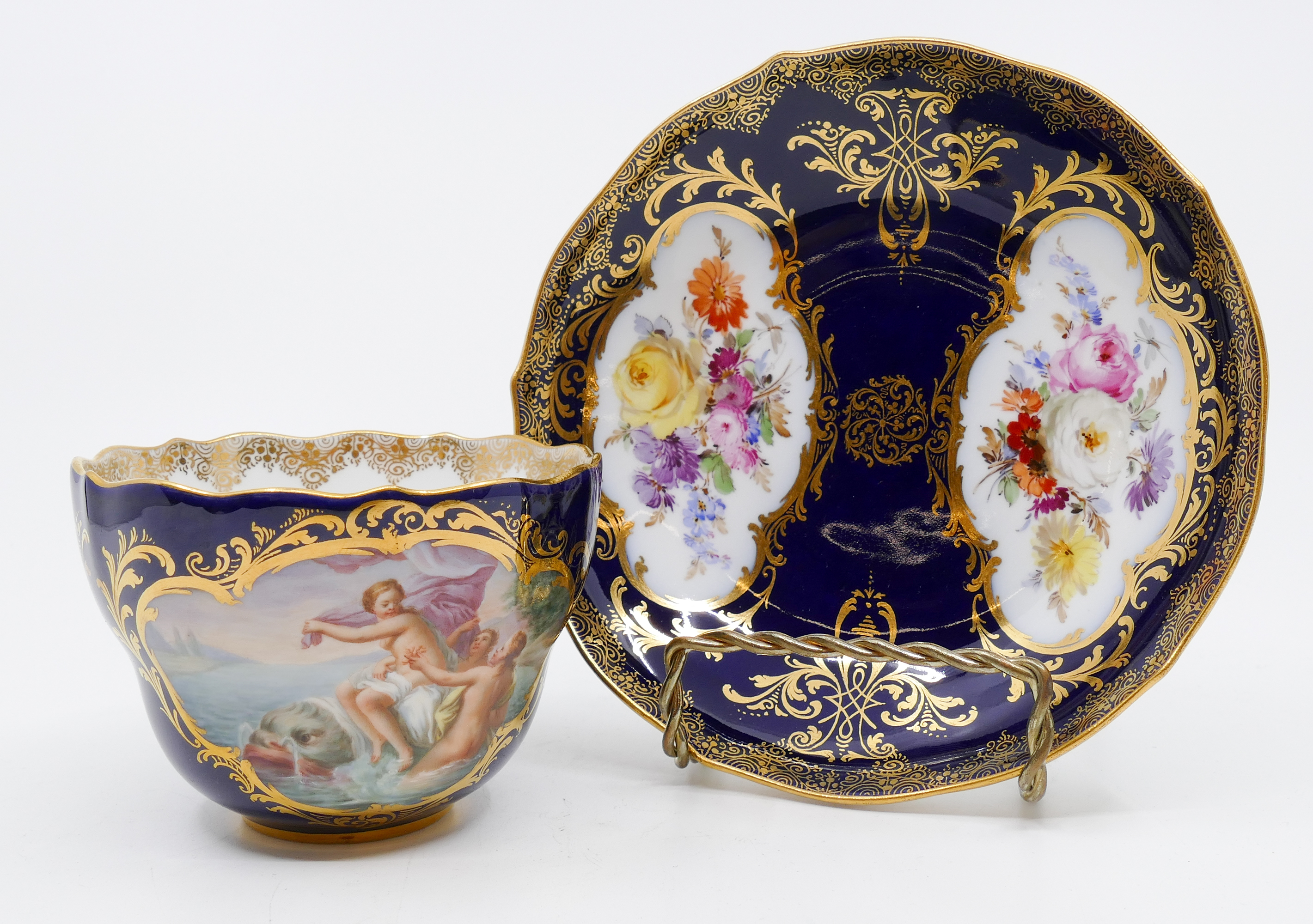 Appraisal: Meissen 'Geburt der Venus Jeaurat' Birth of Venus after Etienne