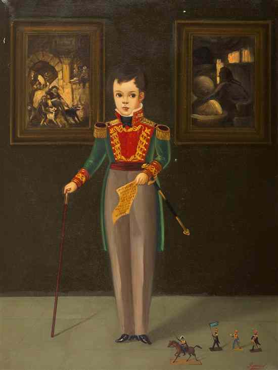 Appraisal: Horacio Renteria Rocha Mexican - Portrait of a Boy in