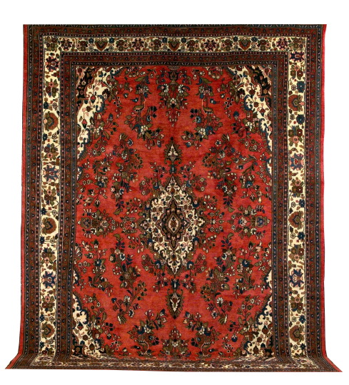 Appraisal: Semi-Antique Hamadan Carpet ' x '