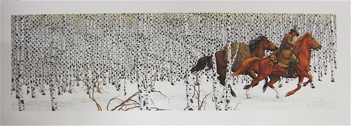 Appraisal: BEV DOOLITTLE LIMITED EDITION COLOR LITHOGRAPH California born Sacred Ground