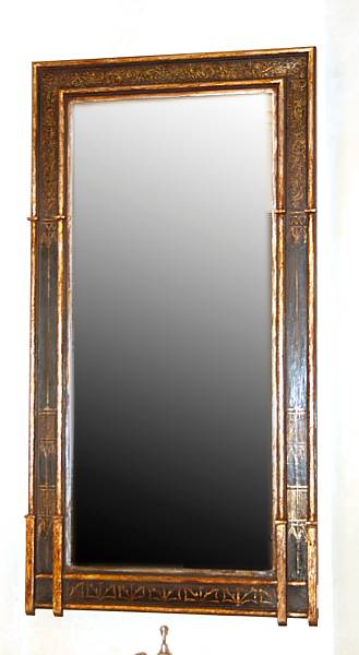 Appraisal: A Chinoiserie decorated mirror