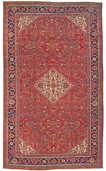 Appraisal: A Ziegler Mahal carpet Central Persia late th century size