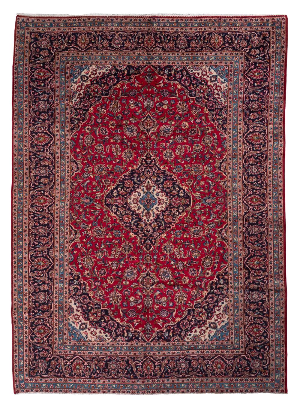 Appraisal: KESHAN RUG X LAST HALF OF THE TH CENTURYKESHAN RUG