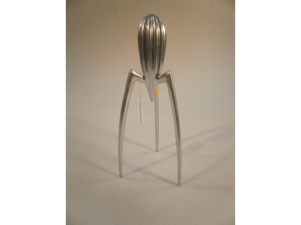 Appraisal: An Alessi chrome lemon squeezer designed by Philip Stark