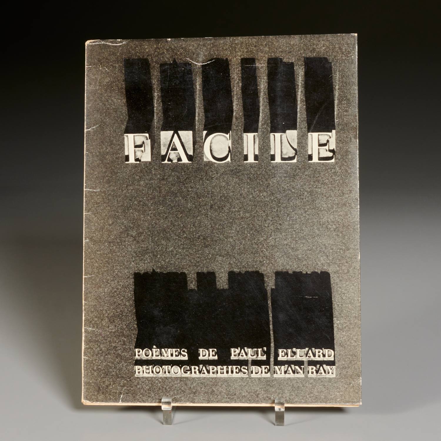 Appraisal: MAN RAY FACILE POEMES DE PAUL ELUARD Editions G L