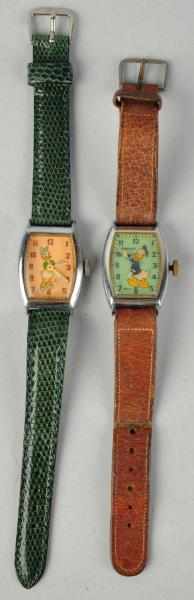 Appraisal: Lot of Walt Disney Donald Daisy Duck Watches Donald Duck