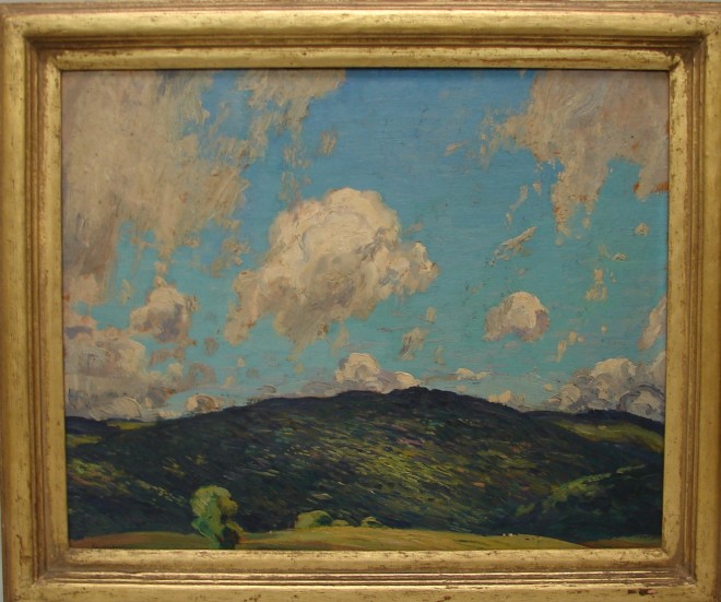 Appraisal: Eliot Candee Clark Kent Conneticut landscape oil on board x