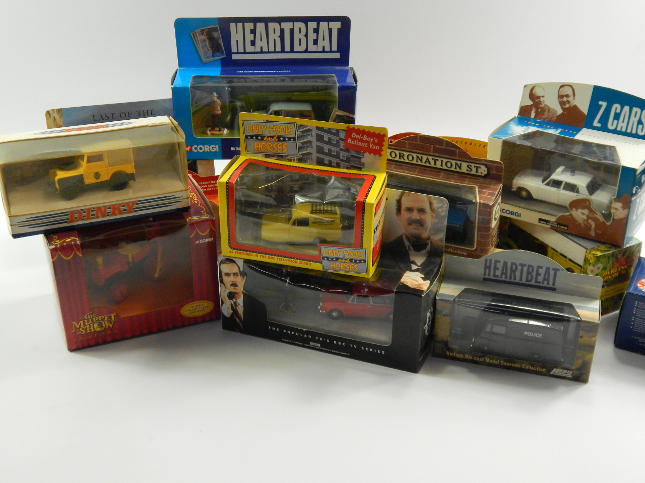 Appraisal: A quantity of AA and TV themed die cast vehicles