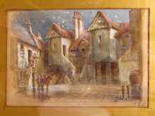 Appraisal: Sir Sidney Prior Hall - A watercolour ''Canongate Whitehouse Close