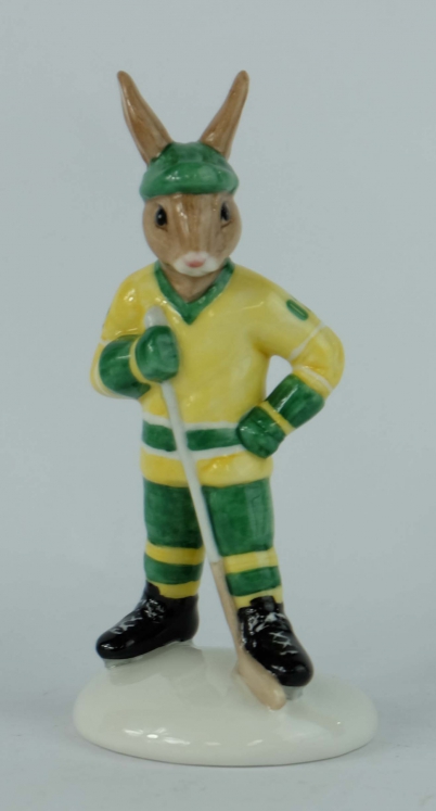 Appraisal: Royal Doulton Bunnykins Ice Hockey DB Limited edition for UKI