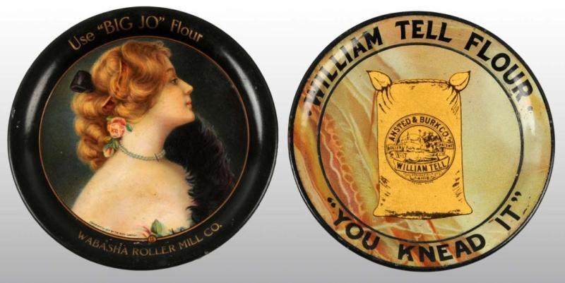 Appraisal: Lot of Tip Trays Description Includes one William Tell Flour